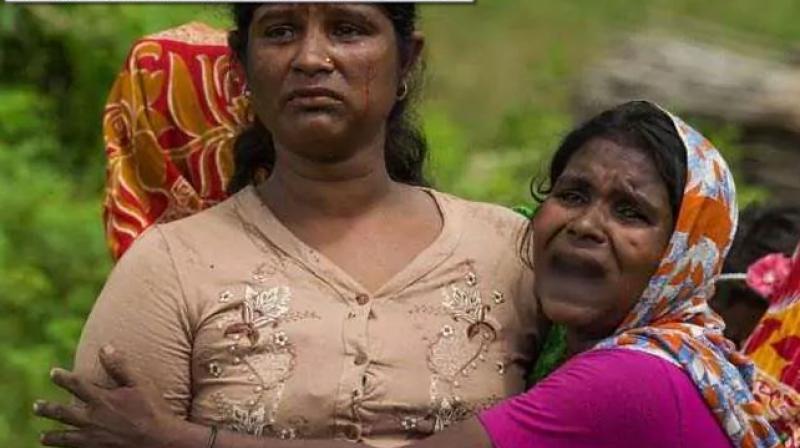 The killings took place on August 25, 2017, the report said, the same day that the Rohingya insurgents staged coordinated deadly raids on police posts that tipped the state into crisis. (Photo: AFP) The killings took place on August 25, 2017, the report said, the same day that the Rohingya insurgents staged coordinated deadly raids on police posts that tipped the state into crisis. (Photo: AFP)