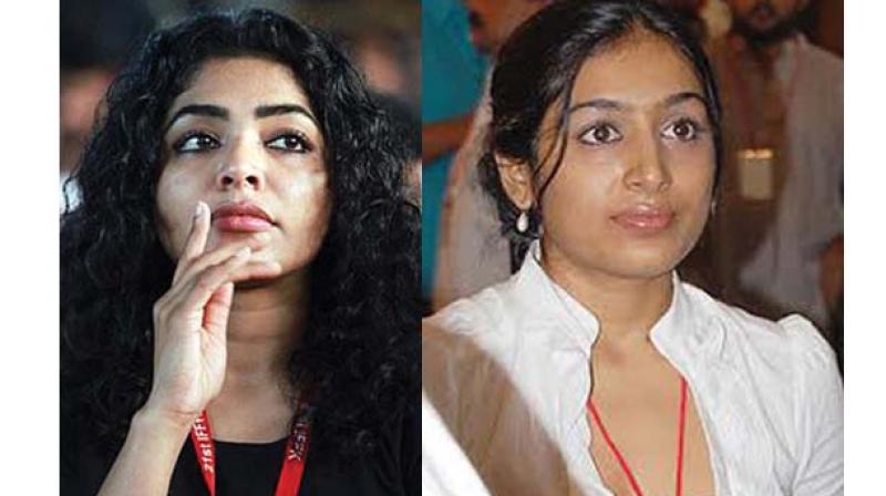 Rima Kallingal and Padmapriya Rima Kallingal and Padmapriya
