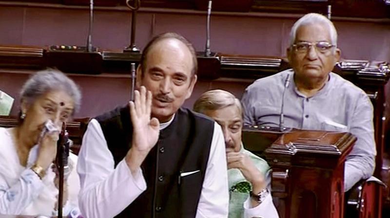 Leader of Opposition Ghulam Nabi Azad (Photo: PTI) Leader of Opposition Ghulam Nabi Azad (Photo: PTI)