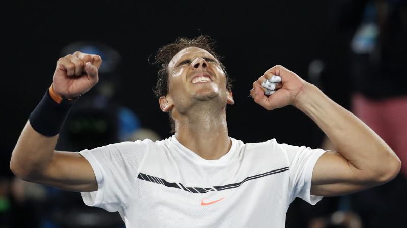 Rafael Nadal won the Australian Open title in 2009. (Photo: AP) Rafael Nadal won the Australian Open title in 2009. (Photo: AP)