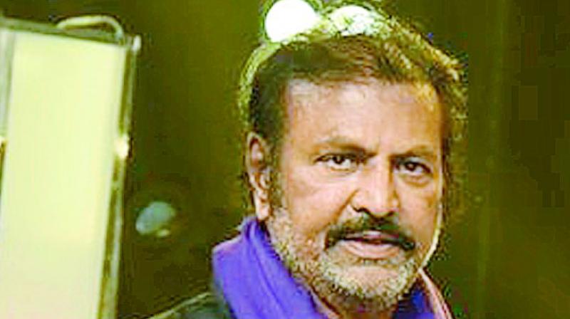 Telugu film actor Mohan Babu. (File photo)