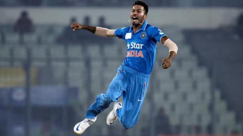 2016 has been Hardik Pandya’s year. (Photo: AFP) 2016 has been Hardik Pandya’s year. (Photo: AFP)