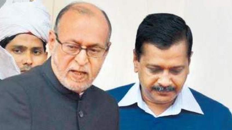 Delhi Police searched Kejriwal's house in connection with the 'assault' of Chief Secretary Prakash. (Photo: PTI/File) Delhi Police searched Kejriwal's house in connection with the 'assault' of Chief Secretary Prakash. (Photo: PTI/File)