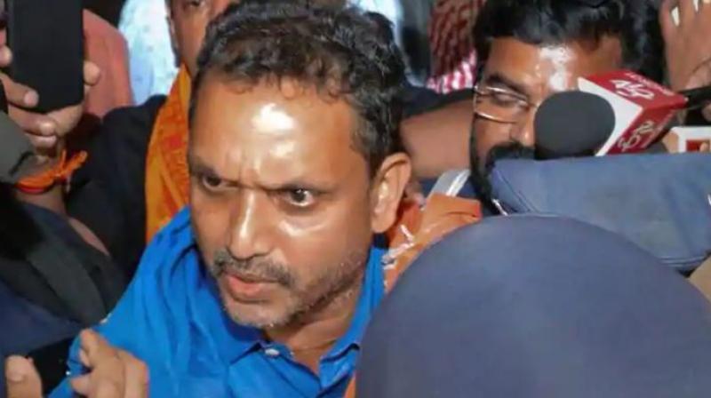 BJP Kerala General Secretary K Surendran, who was taken into preventive custody as he tried to proceed to the Lord Ayappa Temple, was Sunday produced before a magistrate. (Photo: PTI) BJP Kerala General Secretary K Surendran, who was taken into preventive custody as he tried to proceed to the Lord Ayappa Temple, was Sunday produced before a magistrate. (Photo: PTI)