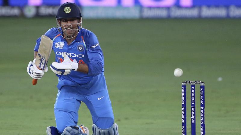 Dhoni, though, went past former captain Rahul Dravid, who played 504 international games for India. (Photo: AP) Dhoni, though, went past former captain Rahul Dravid, who played 504 international games for India. (Photo: AP)