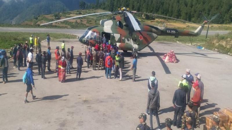Over 1,500 Indian pilgrims undertaking the yatra have been stuck in Nepal (Representational Image | ANI) Over 1,500 Indian pilgrims undertaking the yatra have been stuck in Nepal (Representational Image | ANI)
