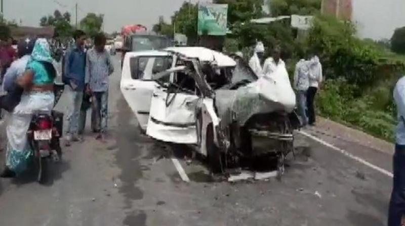 The case has been registered under Sections 302 (murder), 307 (attempt to murder), 506 (criminal intimidation), and 120-B (punishment for criminal conspiracy) of the Indian Penal Code (IPC). (Photo: ANI) The case has been registered under Sections 302 (murder), 307 (attempt to murder), 506 (criminal intimidation), and 120-B (punishment for criminal conspiracy) of the Indian Penal Code (IPC). (Photo: ANI)