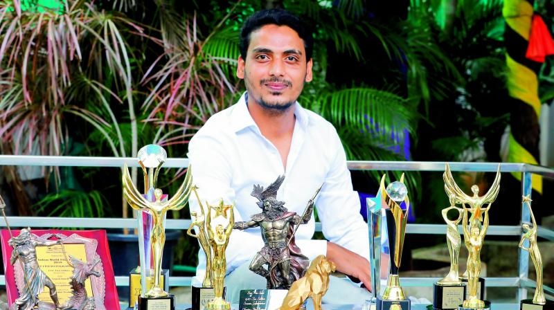 Filmmaker Sravan Gajabhinkar, whose short film has won 113 awards, with more than half won at international festivals Filmmaker Sravan Gajabhinkar, whose short film has won 113 awards, with more than half won at international festivals