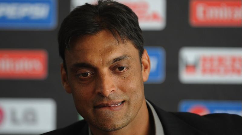 Soaib Akhtar did not seem happy with the question. As a result, he requested the anchor to ask questions related to cricket. (Photo: AFP) Soaib Akhtar did not seem happy with the question. As a result, he requested the anchor to ask questions related to cricket. (Photo: AFP)