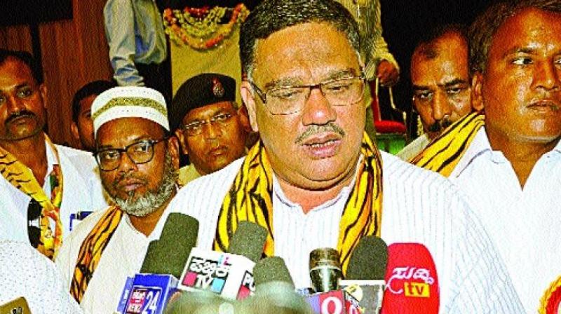 Karnataka MLA Tanveer Sait (Photo: DC) Karnataka MLA Tanveer Sait (Photo: DC)