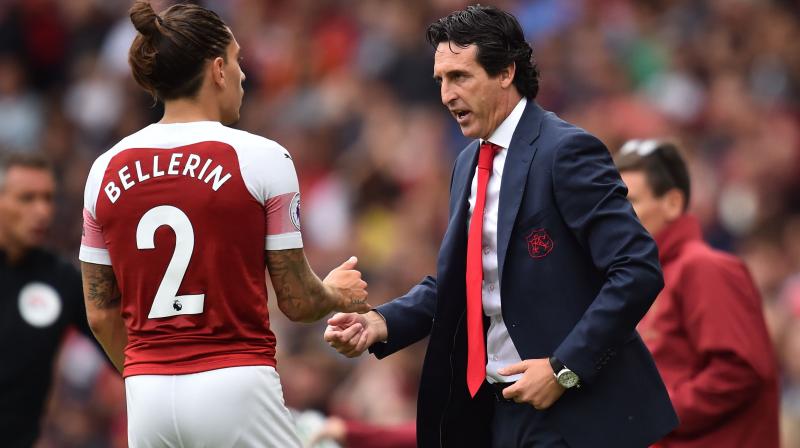 Bellerin's Arsenal team-mate Rob Holding suffered a similar injury in a 2-2 draw at Manchester United on December 5. (Photo: AFP) Bellerin's Arsenal team-mate Rob Holding suffered a similar injury in a 2-2 draw at Manchester United on December 5. (Photo: AFP)