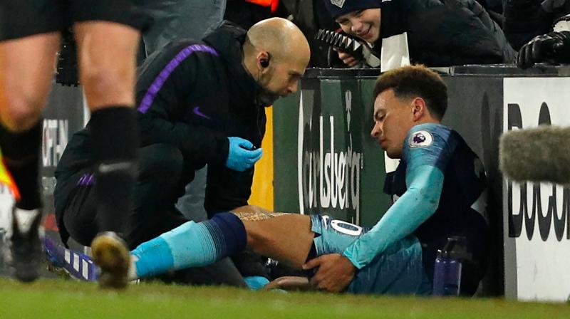 The 22-year-old's absence is a massive setback for Tottenham, who are already without England striker Harry Kane until March due to an ankle ligament problem. (Photo: AFP) The 22-year-old's absence is a massive setback for Tottenham, who are already without England striker Harry Kane until March due to an ankle ligament problem. (Photo: AFP)