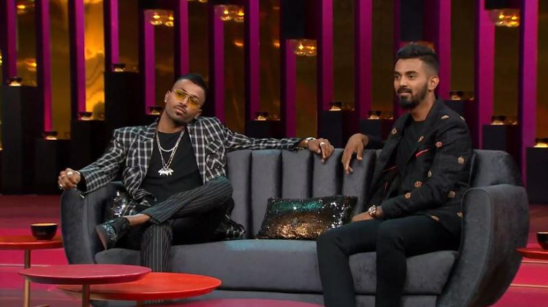 After Pandya faced the wrath for his sexist remarks on women alongside Rahul, the duo was further suspended by the Board of Control for Cricket in India (BCCI) pending an inquiry to the matter. (Photo: Screengrab) After Pandya faced the wrath for his sexist remarks on women alongside Rahul, the duo was further suspended by the Board of Control for Cricket in India (BCCI) pending an inquiry to the matter. (Photo: Screengrab)