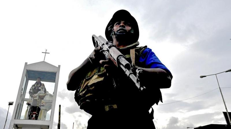 Search operations are currently underway at the Colombo Harbour for the potential threat. (Photo: AFP) Search operations are currently underway at the Colombo Harbour for the potential threat. (Photo: AFP)