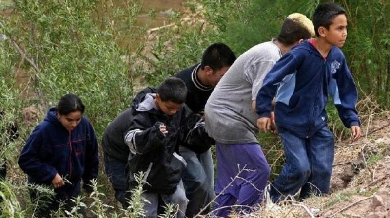 A family of Central American migrants on route to the US. (Photo: AFP) A family of Central American migrants on route to the US. (Photo: AFP)