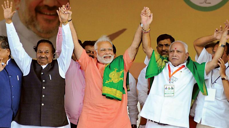 The BJP seems to have suffered a loss of 2 percentage points. Not only the Congress, the Janata Dal Secular (JD-S), the third key political player in the State, has also gained at the cost of the BJP, particularly in its stronghold areas in the southern part of the State. The BJP seems to have suffered a loss of 2 percentage points. Not only the Congress, the Janata Dal Secular (JD-S), the third key political player in the State, has also gained at the cost of the BJP, particularly in its stronghold areas in the southern part of the State.