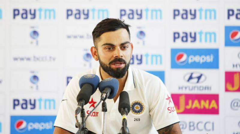 Kohli made no bones about what he felt about visitor's approach. (Photo: BCCI) Kohli made no bones about what he felt about visitor's approach. (Photo: BCCI)