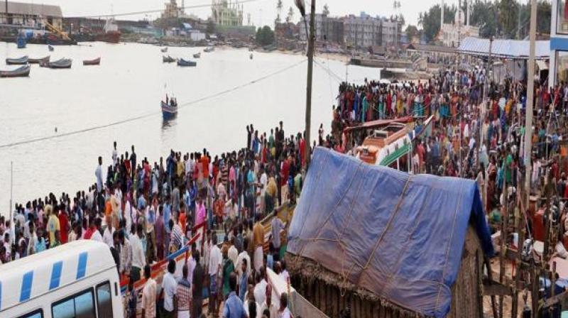 The state governments are verifying with the affected villages to find the exact number of missing fishermen. (Photo: PTI) The state governments are verifying with the affected villages to find the exact number of missing fishermen. (Photo: PTI)