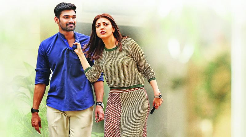 Bellamkonda Sreenivas and Kajal Aggarwal are playing the lead pair in the movie. Bellamkonda Sreenivas and Kajal Aggarwal are playing the lead pair in the movie.