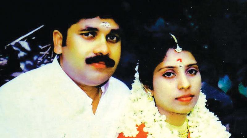 Suresh Kumar with wife Dhanya Suresh Kumar with wife Dhanya