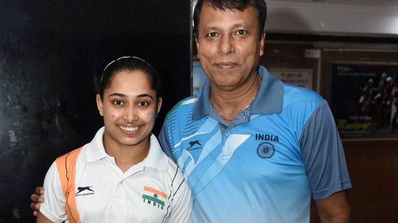 Karmakar, the first Indian female to compete in the Olympics where she finished a historic fourth in the women's vault at the 2016 Rio Games, opted out of the CWG trials taking place at the Indira Gandhi Stadium here. (Photo: PTI) Karmakar, the first Indian female to compete in the Olympics where she finished a historic fourth in the women's vault at the 2016 Rio Games, opted out of the CWG trials taking place at the Indira Gandhi Stadium here. (Photo: PTI)