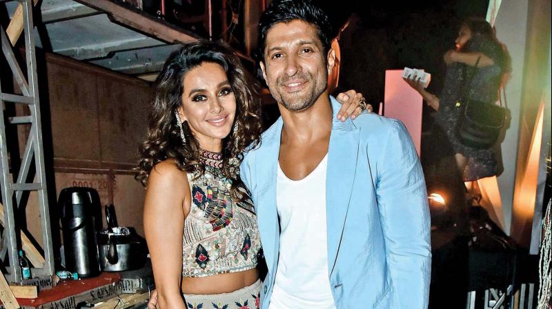 Farhan Akhtar and Shibani Dandekar Farhan Akhtar and Shibani Dandekar