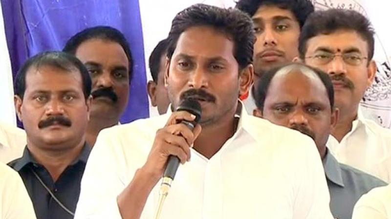 The meeting assumes importance as the YSRCP chief during the election campaign had said his party would support whoever promises Andhra Pradesh the Special Category Status. (Photo: File) The meeting assumes importance as the YSRCP chief during the election campaign had said his party would support whoever promises Andhra Pradesh the Special Category Status. (Photo: File)