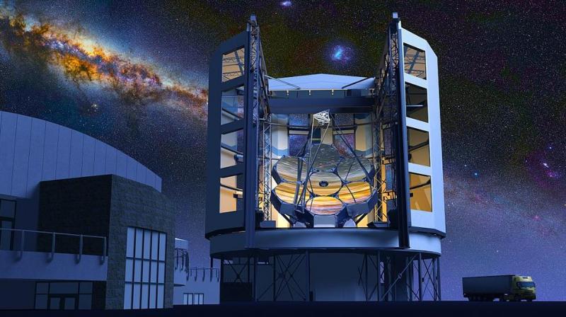 The telescope is expected to be finished by 2023 and will see the light of the day by 2026. The telescope is expected to be finished by 2023 and will see the light of the day by 2026.
