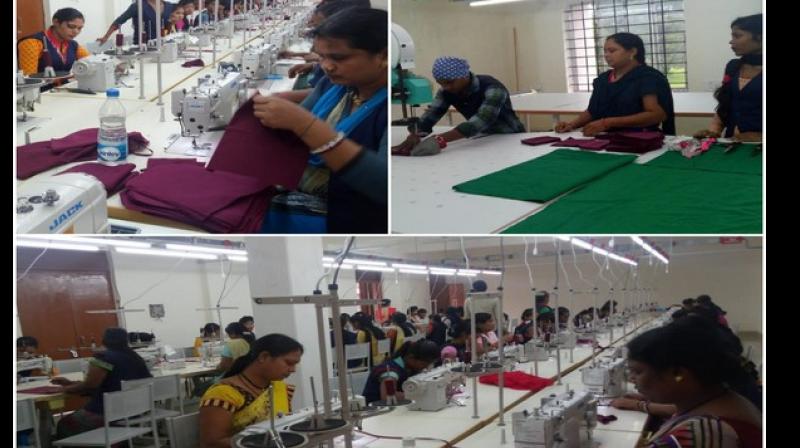 At present, women working in this factory receive an income of Rs 3000 every month. Not only that, an increment will also be given in the beginning of January. (Photo: ANI) At present, women working in this factory receive an income of Rs 3000 every month. Not only that, an increment will also be given in the beginning of January. (Photo: ANI)