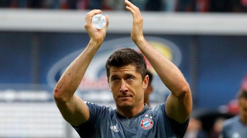 The 30-year-old Polish striker has scored 189 goals in 240 games for Bayern since joining in 2014 and has consistently been linked to Europe's biggest clubs. (Photo: AFP) The 30-year-old Polish striker has scored 189 goals in 240 games for Bayern since joining in 2014 and has consistently been linked to Europe's biggest clubs. (Photo: AFP)