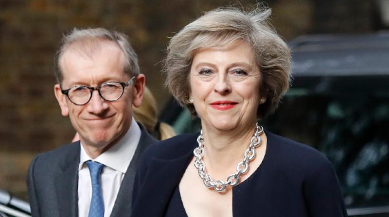 Philip May and UK Prime Minister Theresa May. (Photo: AP) Philip May and UK Prime Minister Theresa May. (Photo: AP)