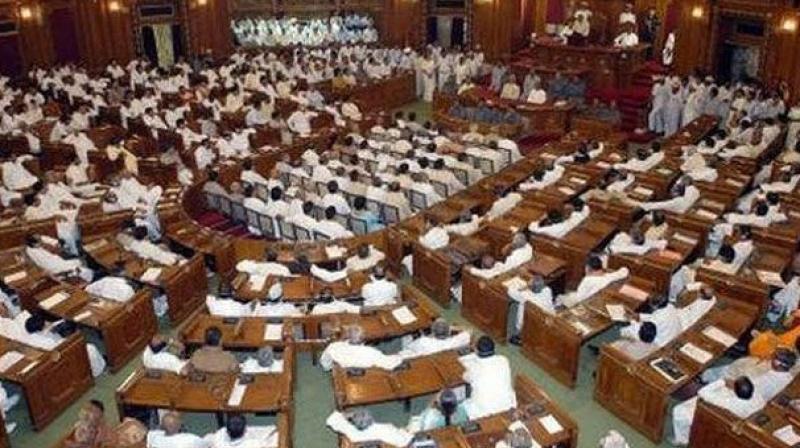 DMK, which demanded that the remarks be expunged, also tried to raise the issue of a no confidence motion proposed by it against Speaker P Dhanapal. (Photo: PTI) DMK, which demanded that the remarks be expunged, also tried to raise the issue of a no confidence motion proposed by it against Speaker P Dhanapal. (Photo: PTI)