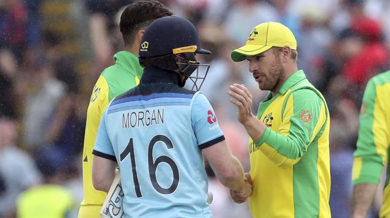 Australia failed to defend a modest 223 after opting to bat as England rode on Jason Roy's (85 off 65) blitzkrieg to romp home with 107 balls to spare. (Photo:AP) Australia failed to defend a modest 223 after opting to bat as England rode on Jason Roy's (85 off 65) blitzkrieg to romp home with 107 balls to spare. (Photo:AP)