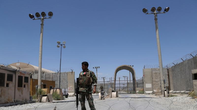 An Afghan National Army (ANA) soldier stands guard at Bagram Air Base, after all US and NATO troops left, some 70 Km north of Kabul. (Photo: AFP) An Afghan National Army (ANA) soldier stands guard at Bagram Air Base, after all US and NATO troops left, some 70 Km north of Kabul. (Photo: AFP)
