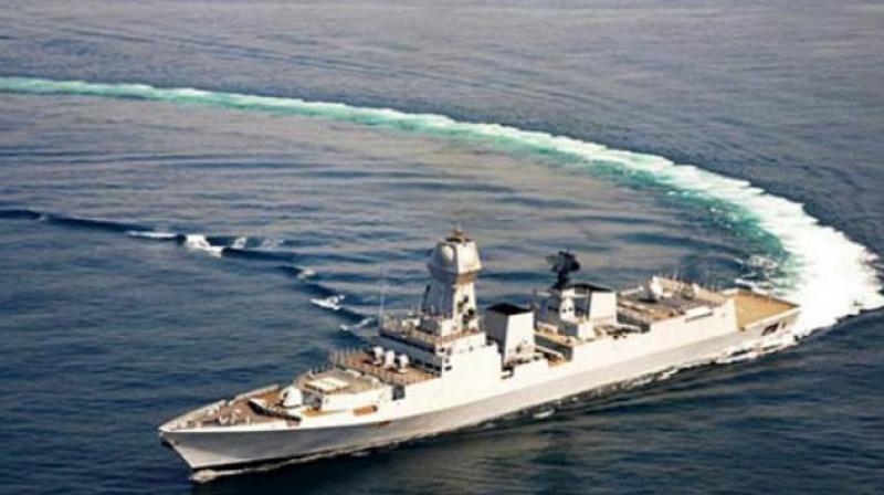 INS Sandhayak, whilst on a routine deployment off Paradip in the Bay of Bengal, has reported an incident of insubordination involving young sailors on Wednesday night.(Representational image) INS Sandhayak, whilst on a routine deployment off Paradip in the Bay of Bengal, has reported an incident of insubordination involving young sailors on Wednesday night.(Representational image)