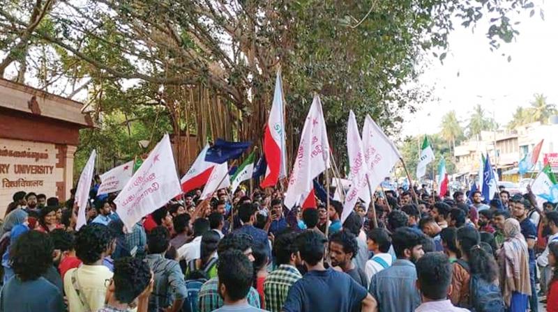 Several colleges and students from other states have come in support of the students of Pondicherry University on social media and other platforms. Several colleges and students from other states have come in support of the students of Pondicherry University on social media and other platforms.
