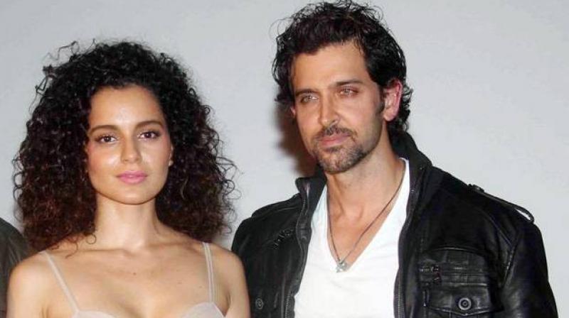 Hrithik had taken to his social media feed to call the actress out. Hrithik had taken to his social media feed to call the actress out.