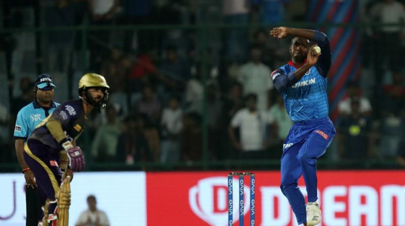 Earlier Delhi’s Shikhar Dhawan and Prithvi Shaw opened the innings but got a quick blow as Piyush Chawla dismissed Shikhar Dhawan. Both played some really quality shots and stitched an 89-run partnership before Iyer (43) was caught by Shubman Gill off Russell’s delivery. Earlier Delhi’s Shikhar Dhawan and Prithvi Shaw opened the innings but got a quick blow as Piyush Chawla dismissed Shikhar Dhawan. Both played some really quality shots and stitched an 89-run partnership before Iyer (43) was caught by Shubman Gill off Russell’s delivery.