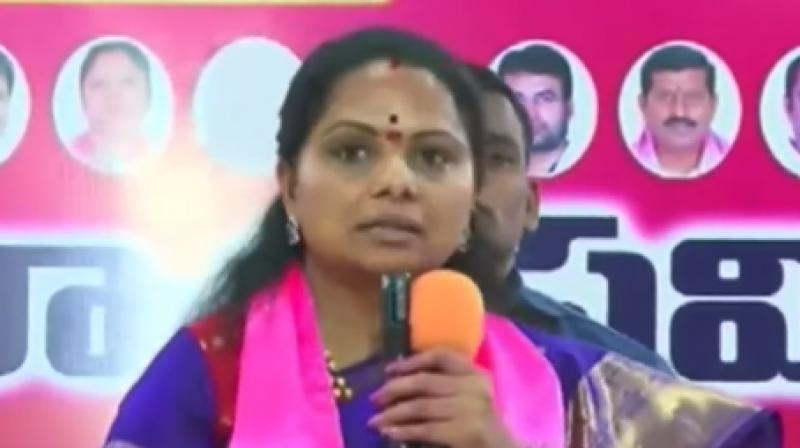 Will quit politics if Rahul proves Cong-ruled states gave more jobs than TS: Kavitha