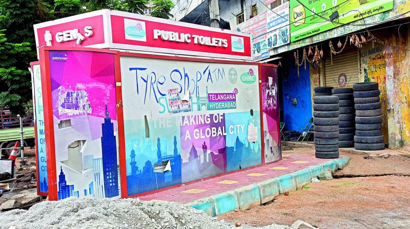 A file picture of a public toilet A file picture of a public toilet