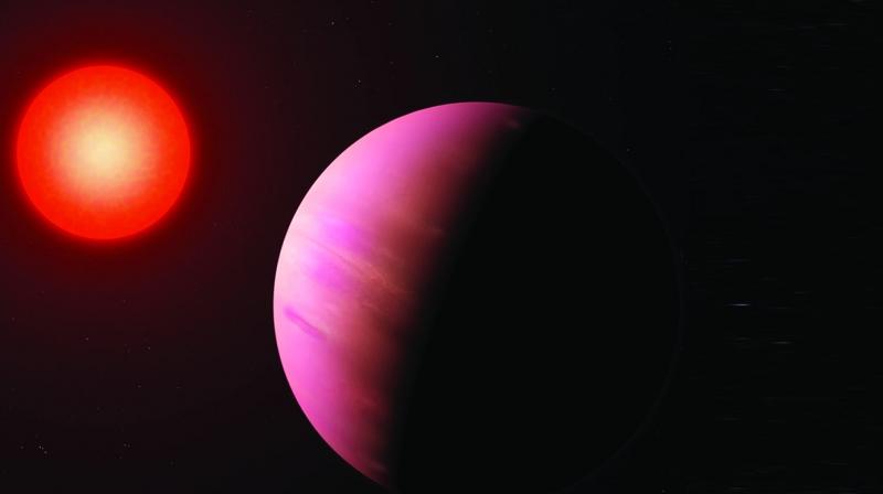 The star and its planet could provide valuable information on how planetary bodies form. The star and its planet could provide valuable information on how planetary bodies form.