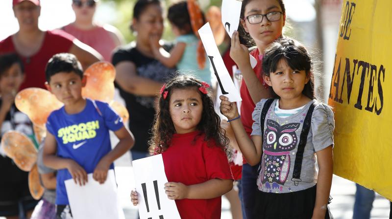 A rebound in the number of Central American migrants - most fleeing incessant gang violence in their impoverished homelands - being detained on the southern border prompted the Trump administration to implement the zero tolerance policy. (Photo: AP) A rebound in the number of Central American migrants - most fleeing incessant gang violence in their impoverished homelands - being detained on the southern border prompted the Trump administration to implement the zero tolerance policy. (Photo: AP)
