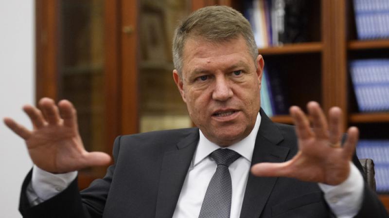 Romania's President Klaus Iohannis. (Photo: AP) Romania's President Klaus Iohannis. (Photo: AP)