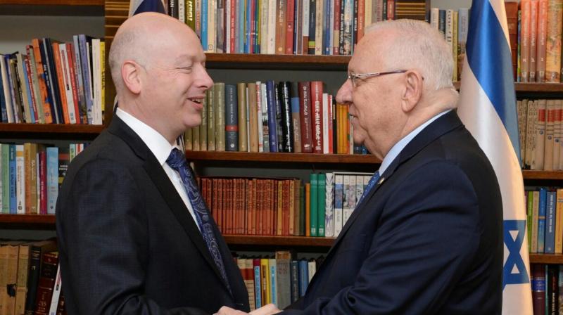 Top adviser to Trump, Jason Greenblatt meets Israeli President Reuven Rivlin Top adviser to Trump, Jason Greenblatt meets Israeli President Reuven Rivlin
