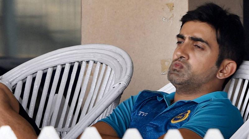 Gambhir was not picked for the 2007 World Cup in the West Indies and for a brief period contemplated quitting. (Photo: PTI) Gambhir was not picked for the 2007 World Cup in the West Indies and for a brief period contemplated quitting. (Photo: PTI)