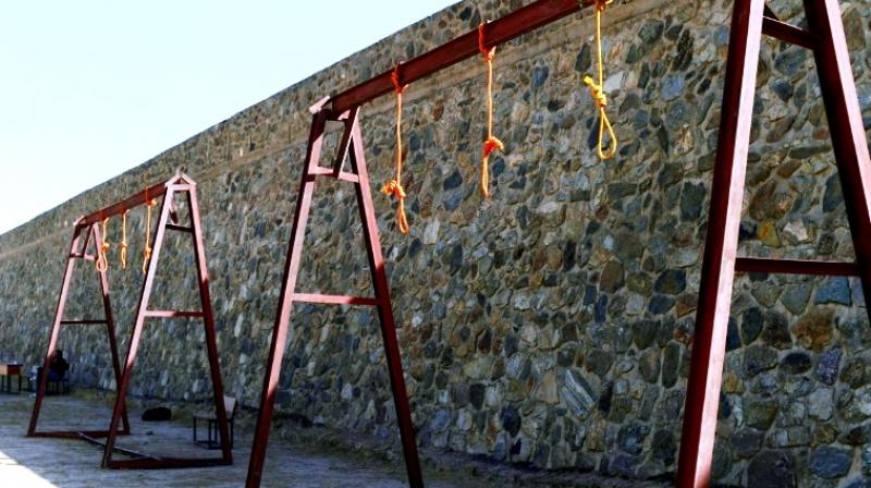 Nooses hang at Pul-e-Charkhi prison on the outskirts of Kabul, Afganistan. (Photo: AFP) Nooses hang at Pul-e-Charkhi prison on the outskirts of Kabul, Afganistan. (Photo: AFP)