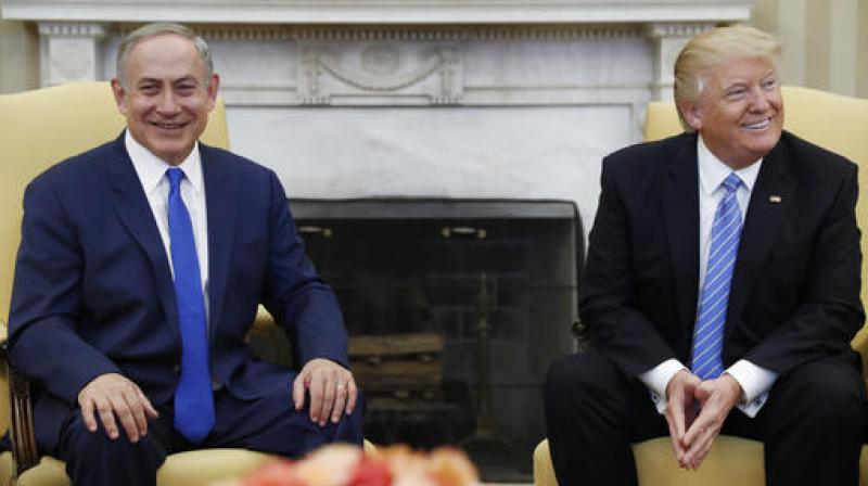 US President Donald Trump and Israeli Prime Minister Benjamin Netanyahu meet in the Oval Office of the White House in Washington. (Photo: File/AP) US President Donald Trump and Israeli Prime Minister Benjamin Netanyahu meet in the Oval Office of the White House in Washington. (Photo: File/AP)