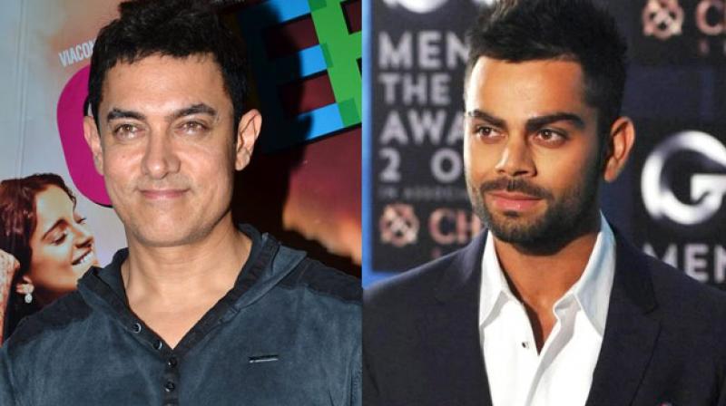 Aamir Khan had joked about Virat Kohli while promoting 'PK' with the latter's rumoured girlfriend Anushka Sharma. Aamir Khan had joked about Virat Kohli while promoting 'PK' with the latter's rumoured girlfriend Anushka Sharma.