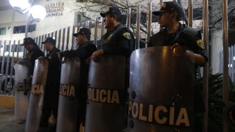 Alberto Fujimori has been hospitalized, where the police stands for protection, on several previous occasions and has had heart, back and stomach troubles as well as several operations to remove cancerous growths from his tongue. (Photo: AFP) Alberto Fujimori has been hospitalized, where the police stands for protection, on several previous occasions and has had heart, back and stomach troubles as well as several operations to remove cancerous growths from his tongue. (Photo: AFP)
