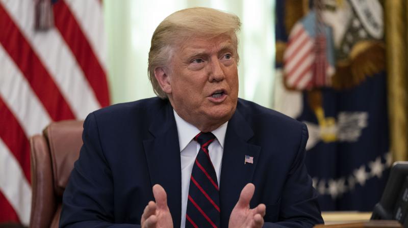 US President Donald Trump. (AP) US President Donald Trump. (AP)